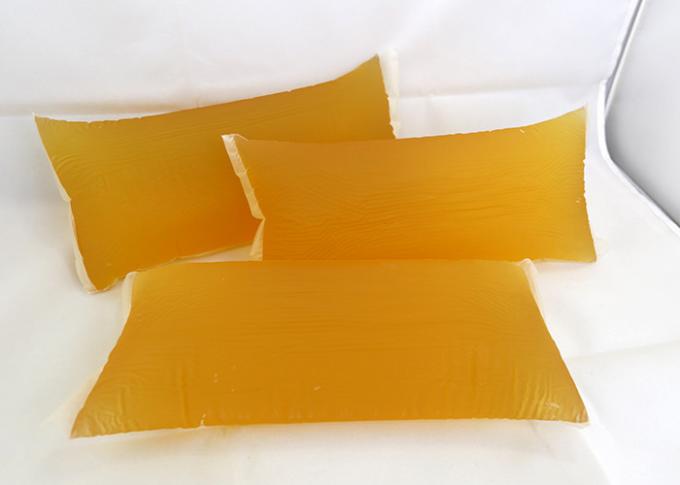 위생 제품 아기 기저귀를 위한 노란 투명한 단단한 뜨거운 용해 접착제 1