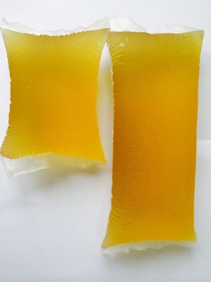 Yellow Blocks Hot Melt Adhesive For Self Adhesive Paper Stickers Labels